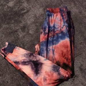 Colorful Tie-Dye Joggers